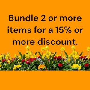 BUNDLE 2 or More items for private discounts